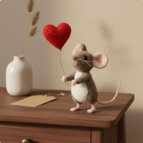 Topolino con palloncino - con,