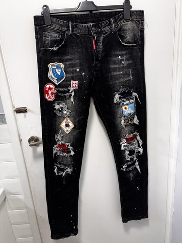 Jeans patchwork dsquared2 - patchwork,