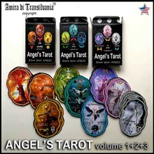 angelo tarocchi carte mazzo libro guida oracolo racconto fortuna angeli psichici kit