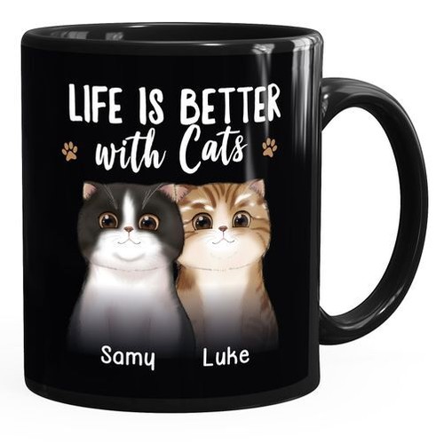Tazza gatto personalizzata
