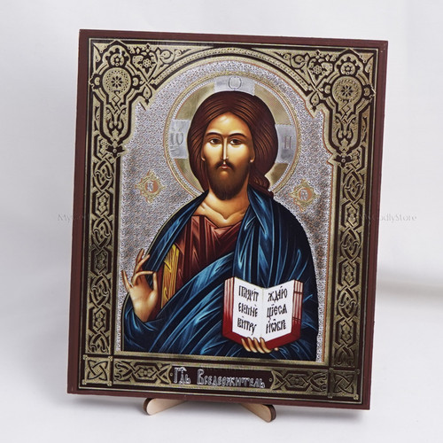 Cristo pantocrator icona - cristo,
