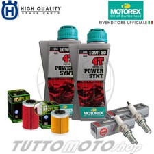 Tagliando HUSQVARNA 701 Supermoto 2019 2020 / Motorex Power Synt Candele Filtri