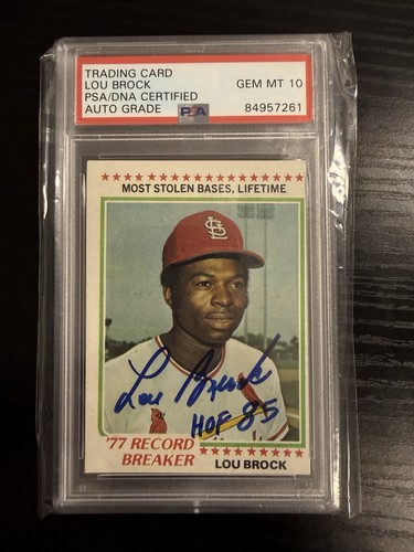 Autografo firmato lou - firmato, brock