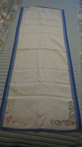 Quadro runner vintage ricamato - quadro,