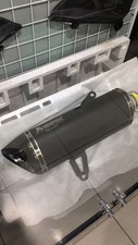 Silenziatore nero akrapovic - silenziatore,