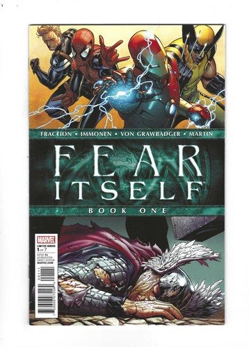Marvel fear itself - #1, #3