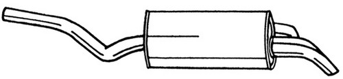 185 silenziatore posteriore - 185, cv