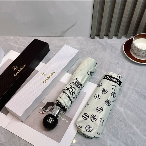 Ombrello chanel beaute bianco - ombrello,