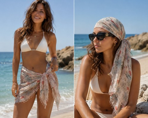 Esprit sciarpa donna - sciarpa, floreale