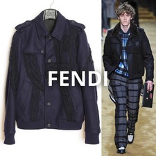 FENDI FW16 Cable Knit Wool