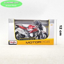 MAISTO 1:12 MV Agusta Brutale 1090 RR MODELLINO MOTO PRESSOFUSO giocattolo REGALO NUOVO CON SCATOLA