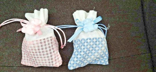 Sacchetti stoffa con - 10,