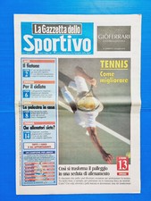 LA GAZZETTA DELLO SPORTIVO 15 OTTOBRE 1999 TENNIS-FIATONE-PALESTRA IN CASA