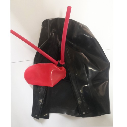 Maschera gomma con - in,