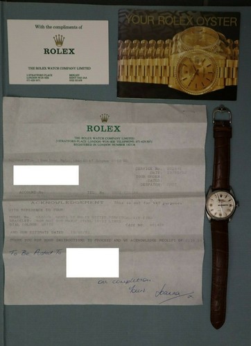 Raro 1963 rolex 5500 - raro,