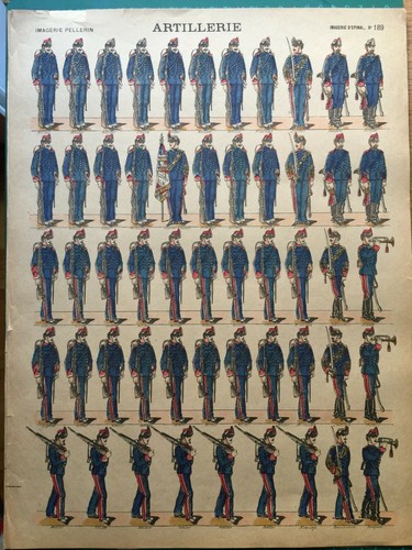 Soldatini carta - di, (epinal)