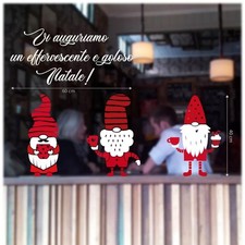 vetrofanie natale adesivi