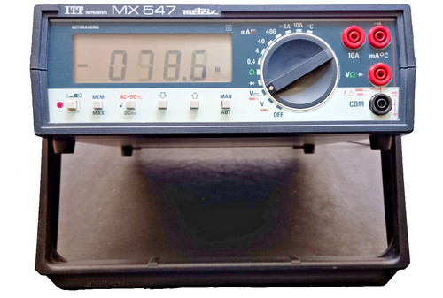 Multimetre table metrix - de,