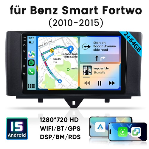 Android per smart - 15, fortwo