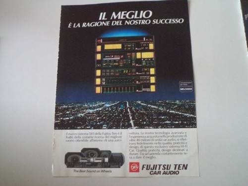 Advertising pubblicità 1986 - advertising,