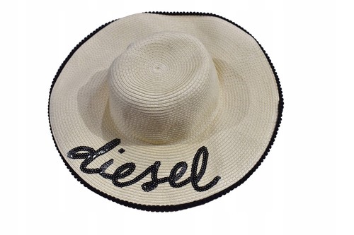 Cappello paglia diesel toyo - cappello,