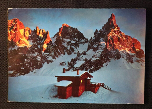 Cartolina dolomiti baita - cartolina,