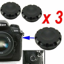 3 x PROTEZIONE TAPPO TELECOMANDO Terminal Cap 10-pin VEDI MODELLI PER Nikon Fuji
