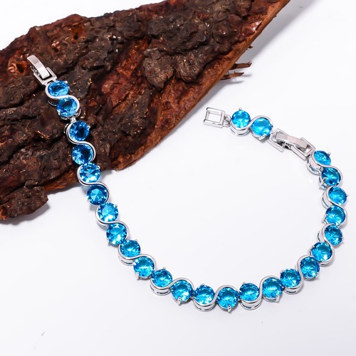 Bracciale tennis argento - bracciale,