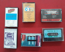6 CASSETTE GIOCHI commodore 64