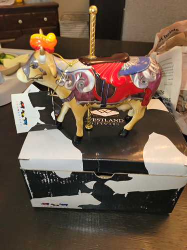 Statuina mucca cowparade - mucca,
