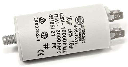 Condensatore motore 16uf - condensatore,