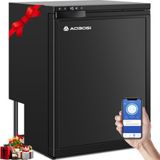 Frigo Portatile 65L, Frigo Da Campeggio Con APP, Frigorifero per Caravan Con Luc