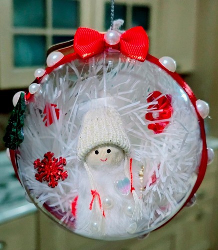 Sfera palla natale - di,