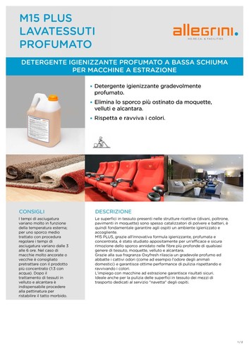 M15 plus lavatessuti - plus, profumato