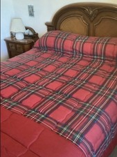 Trapunta Invernale Matrimoniale In Fantasia Scozzese Cotone