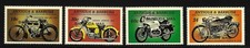 Barbuda 1985, Motocicletta Centenario - Yvert n. 759/62 - MNH**
