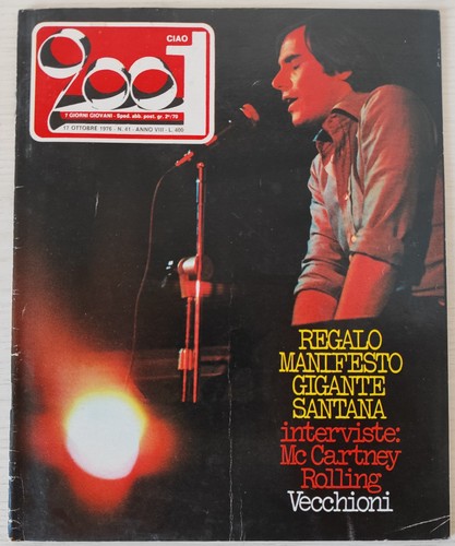 Ciao 2001 1976 - 1976, roberto