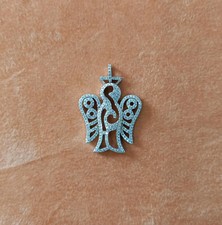 ROBERTO GIANNOTTI ANGELO IN ARGENTO 925 CON ZIRCONI GIA139