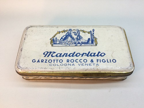 Antica vintage scatola latta - vintage,
