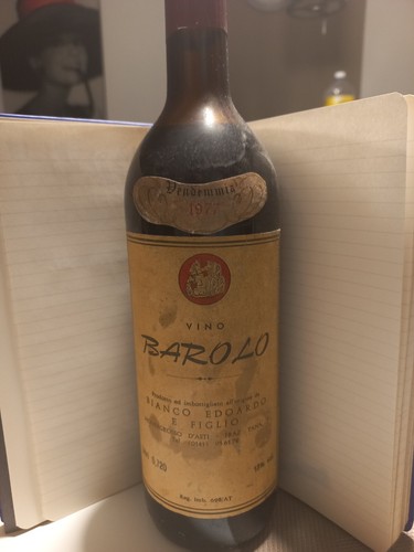 Vino barolo 1977 bianco - 1977,