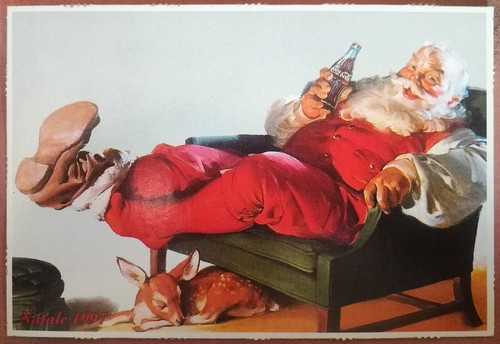 Coca cola cartolina - coca,