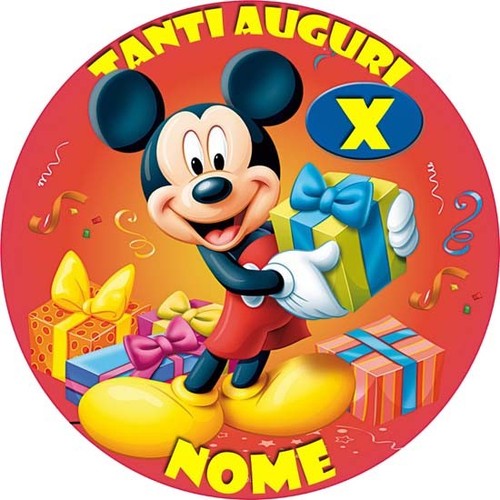 Cialda topolino disney - cialda,
