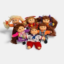 Lotto di 6 mini bambole