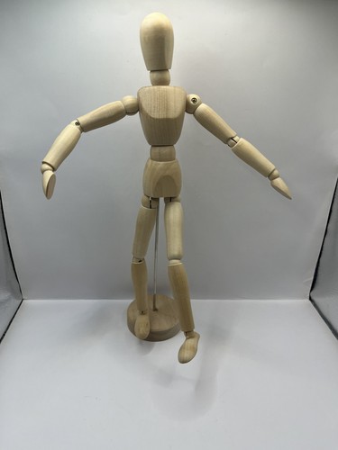 Manichino legno cm - in,