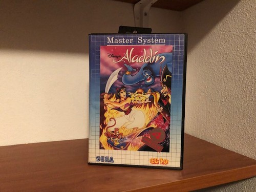Disney aladdin sega master - disney's,