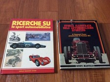 Lotto 2 libri copertina rigida Storia illustrata dell’automobilismo sportivo 