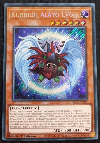 Kuriboh alato lv6 rara segreta - lv6,