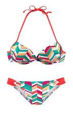 Bikini push up bufalo colorato