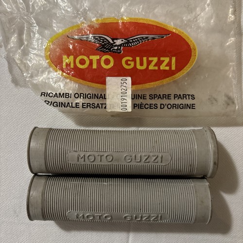 Manopole moto guzzi bianche - manopole,