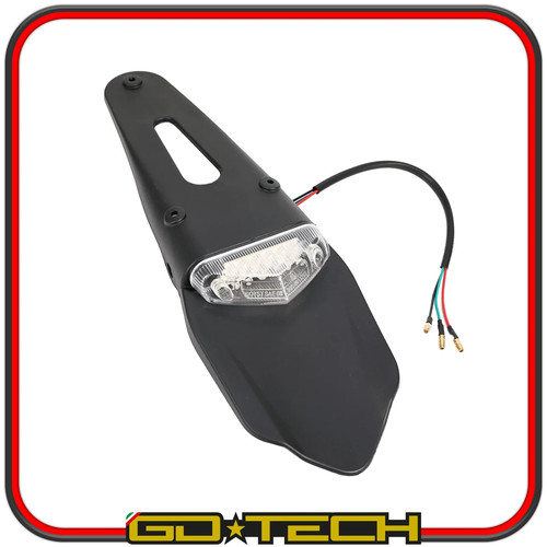 Portatarga moto enduro fanale - enduro,